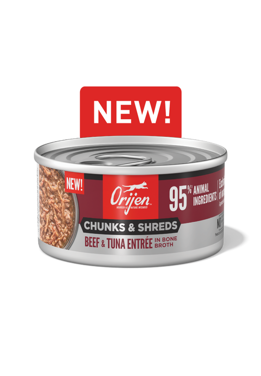 Chunks & Shreds, Beef & Tuna Entrée